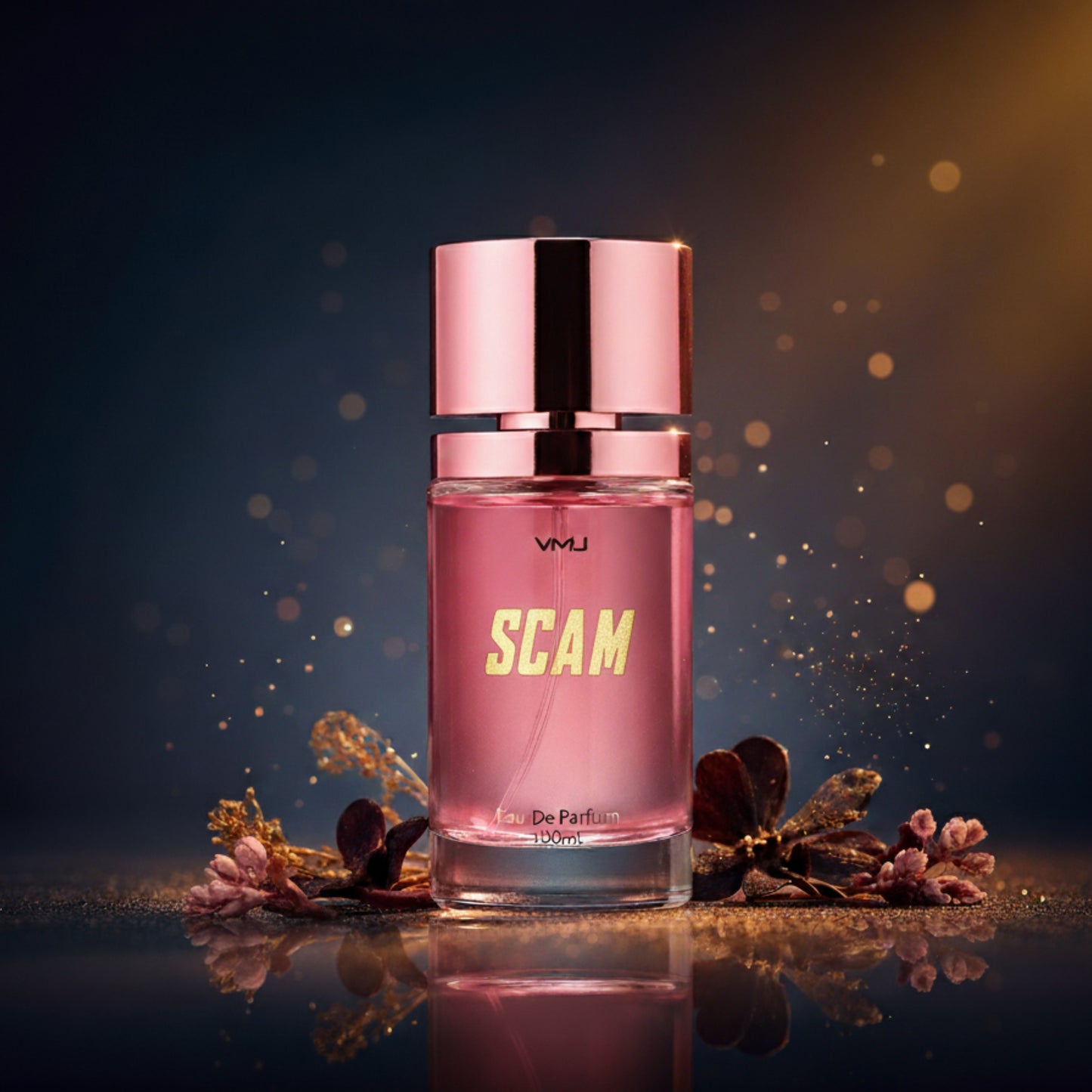 VMJ Scam (Pink) Eau De Parfum | The Long-Lasting Citrus & Woody Unisex Perfume