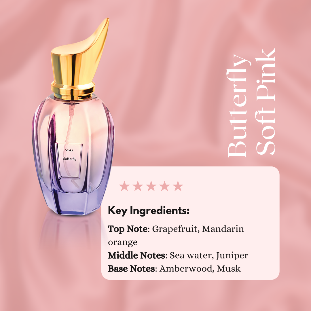Butterfly (Soft Pink)