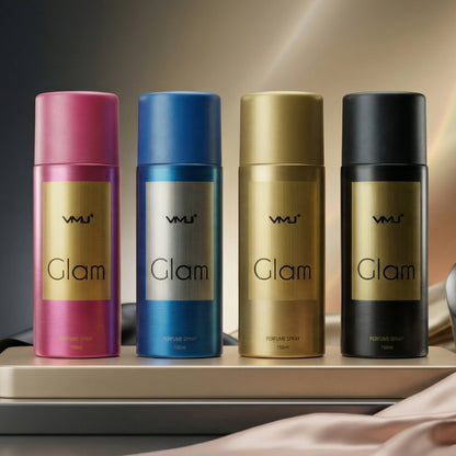 GLAM Perfume Spray Combo of 4