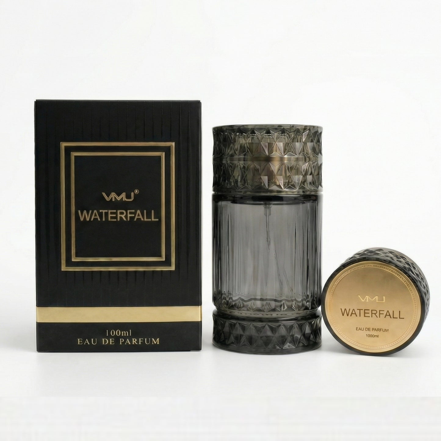 Waterfall Black - Dark. Sharp. Unforgettable.