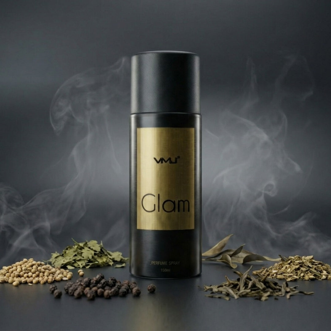 Glam Black Perfume Spray for Men – Strong Long Lasting Scent